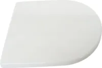 Ramm Toilettensitz für Villeroy & Boch Omnia Architectura , Duroplast, Toilettendeckel mit Absenkautomatik Soft Close, für Toilettenschüssel 48 cm