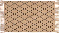 WENKO Badematte Calama, Aus 100 % Jute, Beige