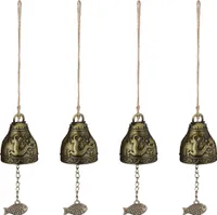 sada 4 větrných zvonků Feng Shui