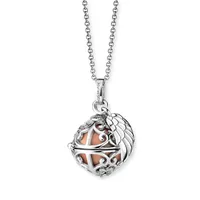 Engelsrufer ERN-ER23-16-XS Damen Collier Flügel 925 Silber rosé 50 cm