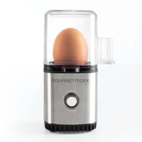 GOURMETmaxx Design-Eierkocher 1 Ei Das perfekte Frühstücksei ohne viel Aufwand energiesparend einfache Bedienung inkl. Messbecher BPA frei kompakt