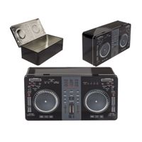 Rechteckige Metall-Dose, DJ Mischpult