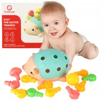 DYMEXSHOP | Motorikspielzeug - Sinnes Spielzeug - Igel - 18 cm - Sensoryisch - Montessori - Fördert die Feinmotorik
