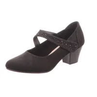 living UPDATED Spangenpumps mit Riemen Schwarz, Farbe:schwarz, EU Größe:42