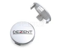 Středová krytka alu kola Ø 53/56 mm, Dezent ZT2020P plast, s logem, stříbrná