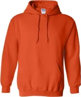 Gildan Heavy Blend Uni Kapuzenpullover / Hoodie / Kapuzensweater BC468 (L) (Orange)