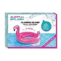 XXL Riesen Flamingo Party Lounge Badeinsel Pool Liege Luftmatratze groß 310cm