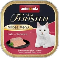 Animonda Vom Feinsten Mildes Menü Mit Puten- Und Tomatenspeck
