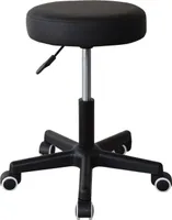 Bürohocker - Schreibtischhocker - Arbeitshocker - Hocker - höhenverstellbar - schwarz