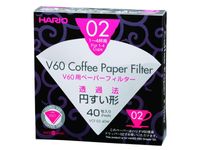 Paper Filter White for 02 Dripper 40sheets VCF-02-40W / Bestbrew