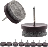 Antikratzfilz mit Nagel 24mm, 8-tlg