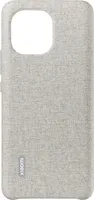 Xiaomi Mi 11 Cloth Pattern Vegan Leather Case polar gray