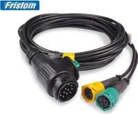 Kabelsatz für Anhänger 5 m mit 13-pol. Stecker