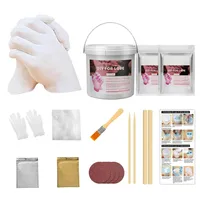 3D Handabdruck Set für Paare, Gips Handabdruck, 3D Familien Handabdruck - LOVEFORMIT