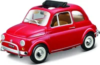 Bburago 1:24 Fiat 500L (1968) Červená
