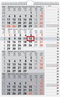 rido idé Wandkalender 4-Monatskalender Kombi Planer 4 2025