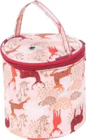 Garnaufbewahrungstasche Knitting Organizer Bag Tragbare Strick-Einkaufstasche für Webwerkzeuge mit Multiteilertasche