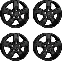 Autodráhy QUANTRO 7.5x18 ET 45 5x120 Black matt 4-Q7518455113022 kompatibilní s VW Amarok Bus