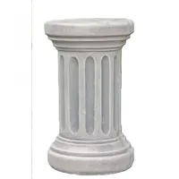 Schöne Säule aus Steinguss perfekt für den Garten die Terrasse oder den Vorgarten ist Frostfest Witterungsbeständig und Neu 33cm H, PO-1014