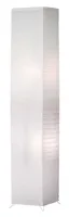Stehlampe - Weiß - Papier - H 130 cm - mit Fußschalter