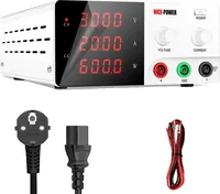 Stejnosměrný napájecí zdroj, 60V 20A, 30V 30A,30V20A Bílá, 220V