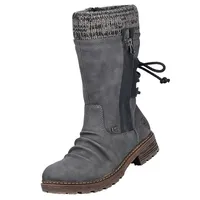 Rieker Komfort Stiefel Z4756-45 Damen 362D5A34373536 Grau 38 EU