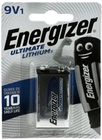 Energizer Ultimate Lithium Batterie K9V 9V-Block Blister