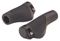 Prophete 5577 Fahrrad Griffe 1x lang / 1x kurz mit Schraubbefestigung, ergonomisch geformt