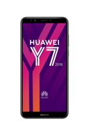 Huawei Y7 (2018) Schwarz [15,2cm (5.99") HD Display, Android 8.0, Octa-Core, 13MP+8MP, Dual-SIM]