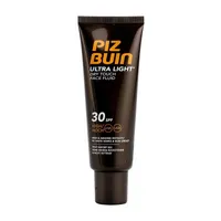 Piz Buin Ultra Light, Sonnenschutzlotion, Gesicht, Röhre, Feuchtigkeitsspendend, 50 ml, Erwachsene