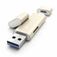 Satechi Aluminum USB-C Kartenlesegerät - Gold