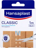 Hansaplast Classic Pflaster 8cm x1 m 1 St