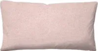 biberna Melange-Flanell Bettwäsche Paspel Uni Rosa 40x80 cm