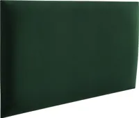 RAVIO Wandpaneel Gepolstert Wandpolster Kopfteil für Betten Wandverkleidung Wandpolsterung Wanddeko 3D Wandkissen Polsterpaneele (70 x 40 cm, Farbe: Flaschengrün - Mono 227)