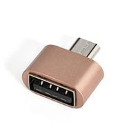 Case2go - Micro-USB 2.0-zu-USB-OTG-Adapter - 18 x 18 x 9 mm - Adapter - Abs - Pink