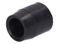 Verbindungsgummi für Endschalldämpfer 22/25mm schwarz