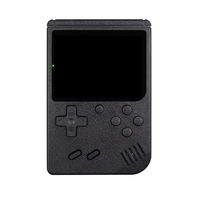 Handheld Spielkonsole Videospielkonsole Gameboy Eingebaute 500 klassische Spiele Kinder Freizeit und Unterhaltung Geschenke Farbe：Schwarz