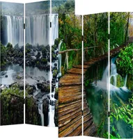 Paravent Wasserfall HTI-Line