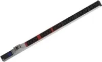 Bachmann 800.2337 21 gniazd 1U czarne