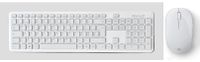 Microsoft Bluetooth Desktop –Tastatur und Maus Set (QHG-00037) Schweizer QWERTZ (Weiss)