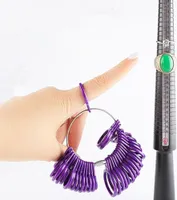 Ringgrößen-Dornstab, Fingermessgerät, Ringgrößenmesser, Messgrößen-Werkzeug-Set