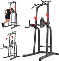 Hop-Sport Kraftturm HS-1018K mit Dip Station und Klimmzugstange