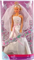Simba Steffi Love WEDDING Braut Kleid Hochzeit weiß Krone Reif Ankleidepuppe