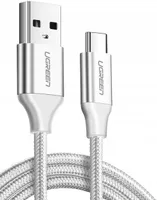 Ugreen Us288 Kábel USB-C, Qc3.0, 0,25 m (biely)