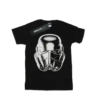 Star Wars - "Stormtrooper Warp Speed Helmet" T-Shirt für Herren BI46278 (M) (Schwarz)