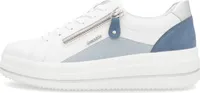 Remonte Damen Sneaker in Weite G und herausnehmbare Einlage Reißverschluss D1C01, Größe:38 EU, Farbe:Blau