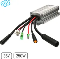 windmeile | Brushless Controller Waterproof, Torque Controller Trapez, Steuergerät, 36V, 7A/250W, E-Bike, Elektro Fahrrad, Pedelec, Scooter
