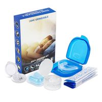 Comformidable Anti-Snurk Kit - 5-Teiliges Set gegen Schnarchen, Inklusive Nasenpflaster, Anti-Schnarch Mundstück - Effektive Lösung für ruhigen Schlaf