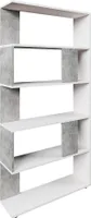 Vicco Raumteiler , 80 x 162.6 cm, Beton/Weiß