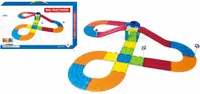 Magnetická stavebnica dráha 37ks - Mag Tiles Track
